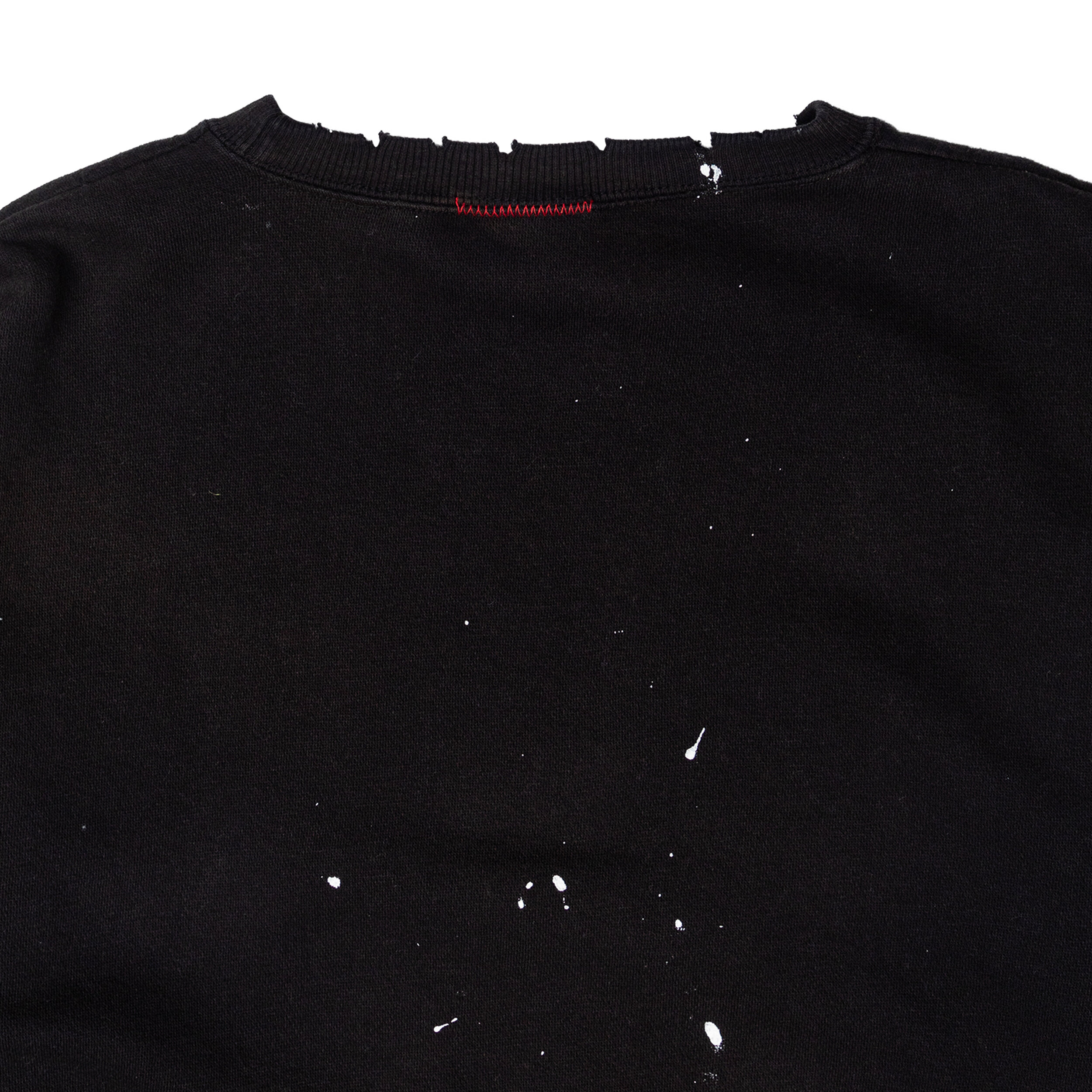 CLASSIC CREW / SPLASH PIGMENT BLACK — MOOJIMOOJI